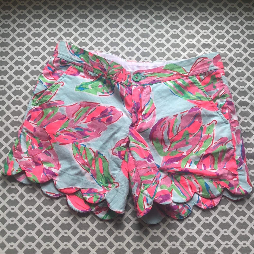 Lilly pulitzer shorts size 0